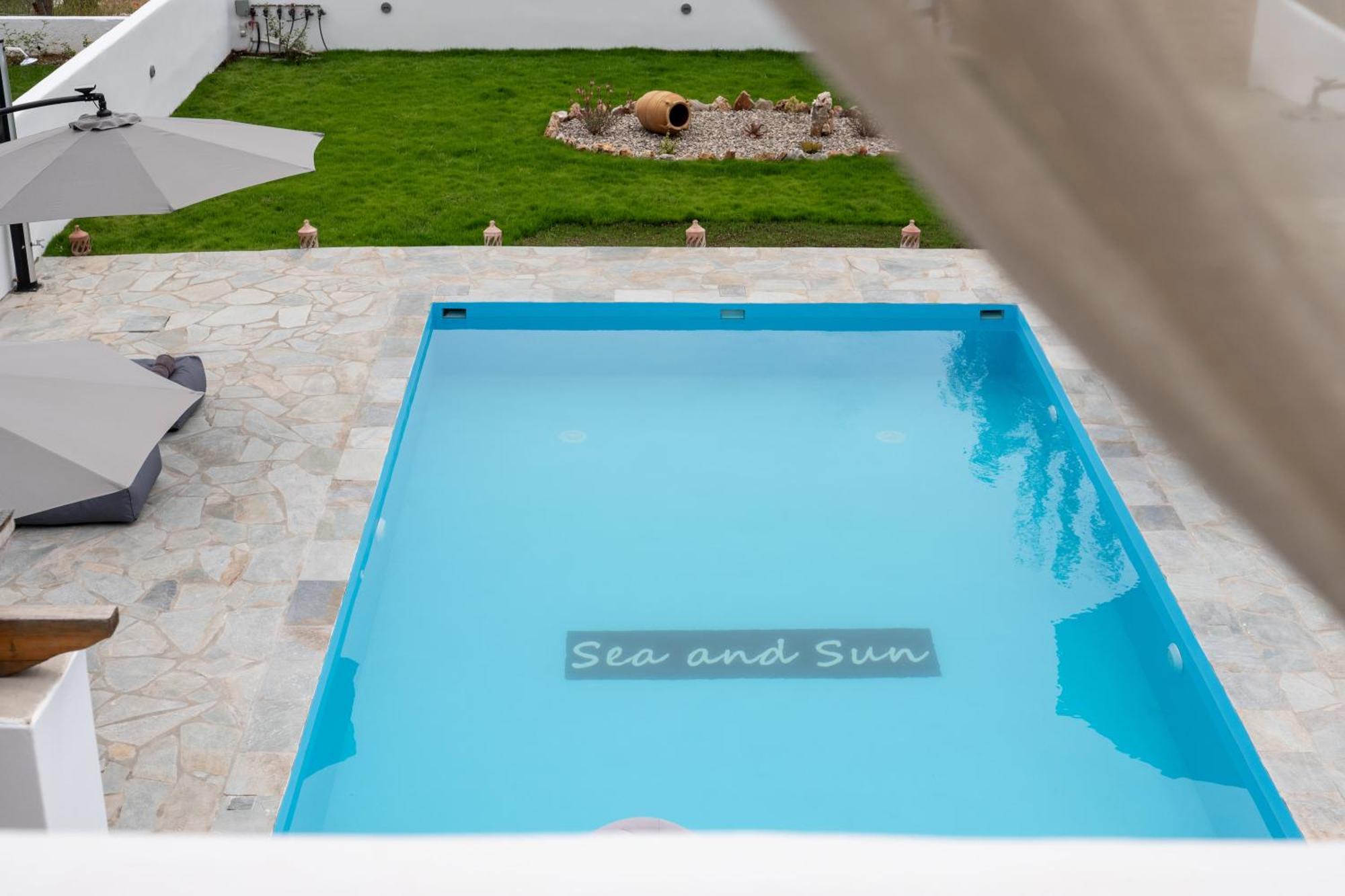 Villa Sea&sun Kalamitsa Exterior foto