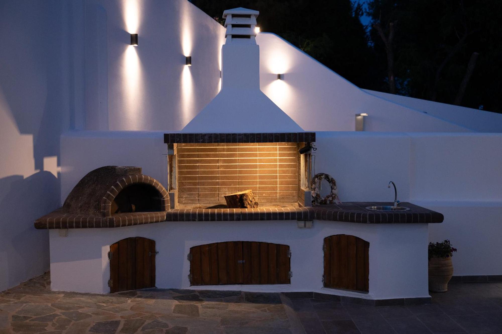 Villa Sea&sun Kalamitsa Exterior foto